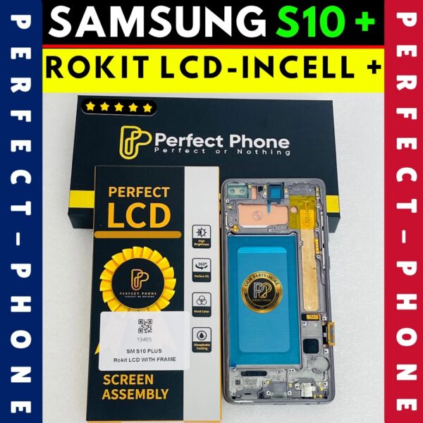 Samsung-S10-Plus-G975F-INCELL-ROKIT-LCD-Screen-Replacement-With-Frame-1