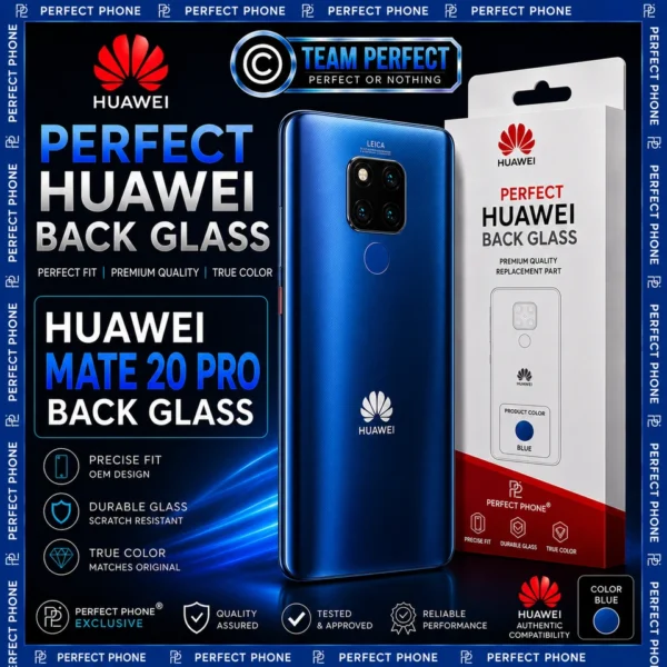 Huawei-Mate-20-Pro-Back-Glass-OEM-Fit-Blue