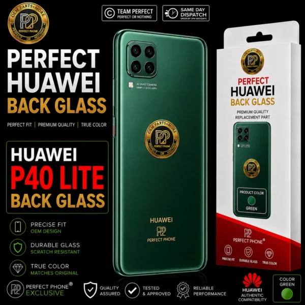 Huawei-P40-Lite-Back-Glass-OEM-Fit-Green