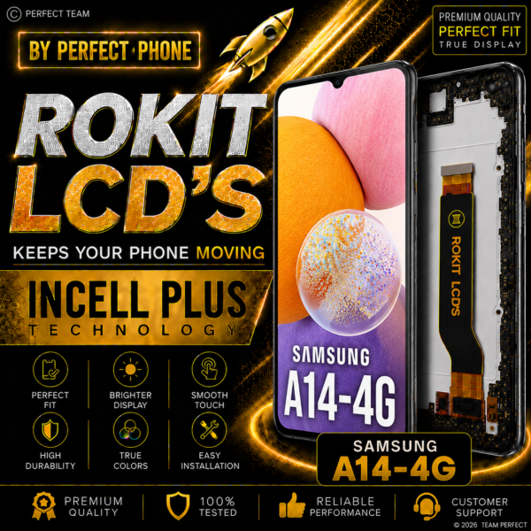 Samsung-A14-4G-INCELL-ROKIT-LCD-With-Frame