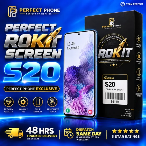 Samsung S20 Incell Rokit LCD With Frame - Perfect Phone