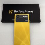 POCO X4 PRO BACK GLASS-YELLOW