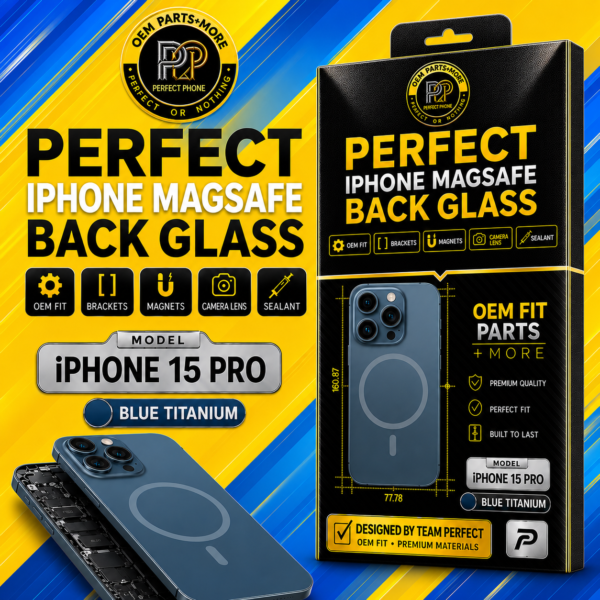 iPhone-15-Pro-Replacement-Back-Glass-OEM-Fit-With-Magsafe-Magnets-Blue-1