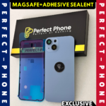iPhone 14 Replacement Rear Back Glass With Camera Lens- Brackets-Magnets
