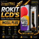 Samsung M13 SM-M135F Incell Rokit LCD Screen Display With Frame - Perfect Phone