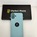 IPHONE 16 BACK GLASS WITH MAGNETS TEAL