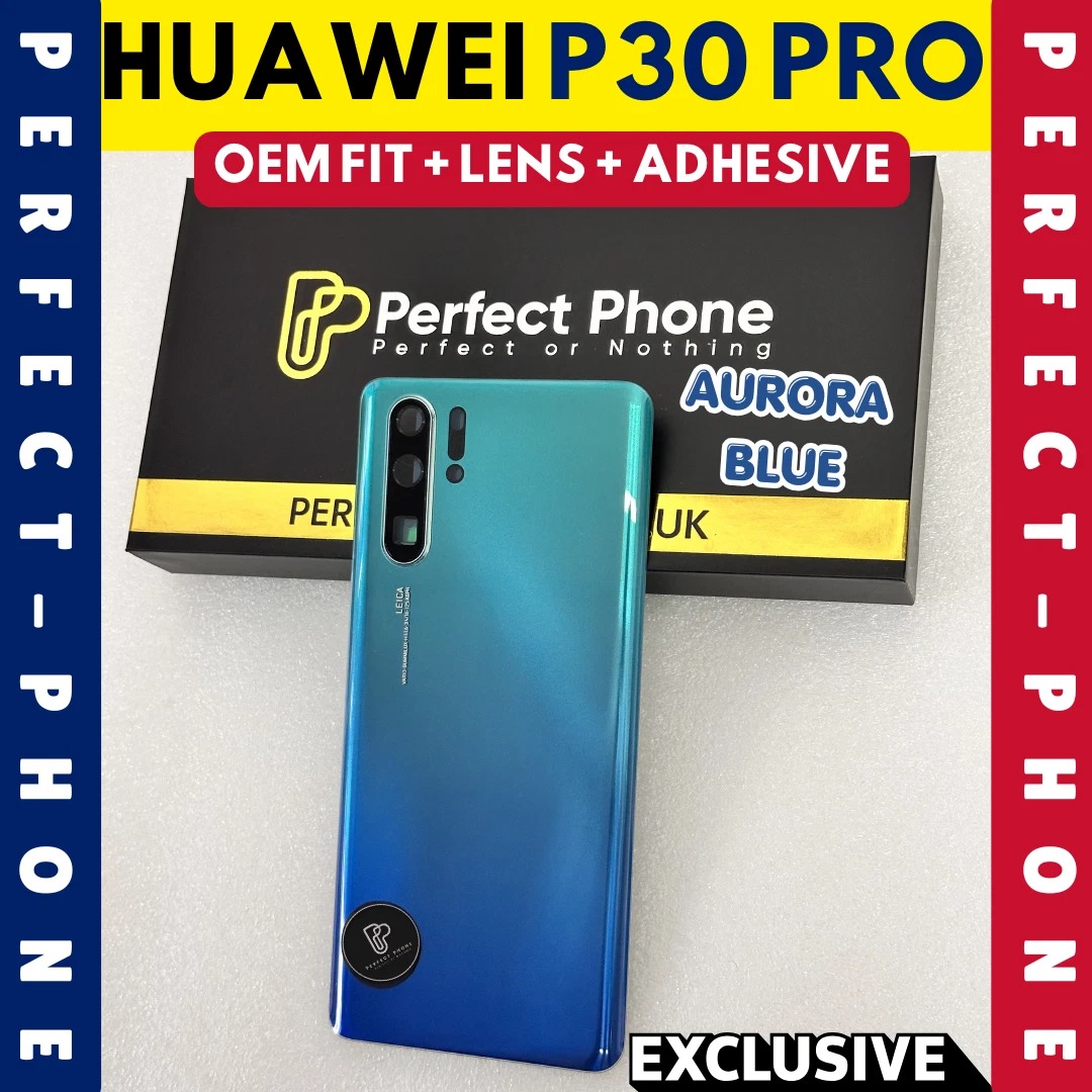 Huawei-P30-Pro-Back-Glass-Aurora-Blue Huawei-P30-Pro-Back-Glass-Aurora-Blue