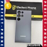Samsung S23 Ultra S918 OEM Rear Back Glass Cover Grey - Perfect Phone