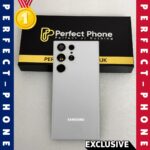 Samsung S23 Ultra S918 OEM Rear Back Glass Cover White - Perfect Phone