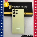 Samsung S23 Ultra S918 OEM Rear Back Glass Cover Yellow - Perfect Phone