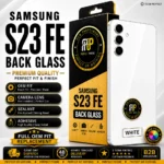 Samsung Galaxy S23 FE S711 Rear Back Glass Cover White - Perfect Phone