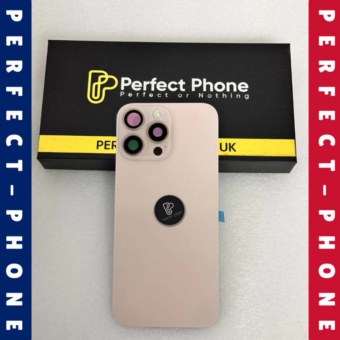 iPhone 16 Pro Max Back Glass-Mag Safe-Charge Coil-Flash-Brackets-NFC-DESERT GOLD iPhone 16 Pro Max Back Glass-Mag Safe-Charge Coil-Flash-Brackets-NFC-DESERT GOLD