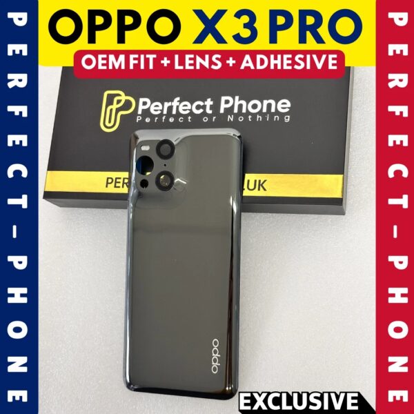 Oppo-Find-X3-Pro-Back-Glass-With-Camera-Lens-Black