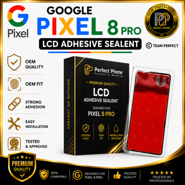 Google Pixel 8 Pro LCD Adhesive Sealent - Perfect Phone