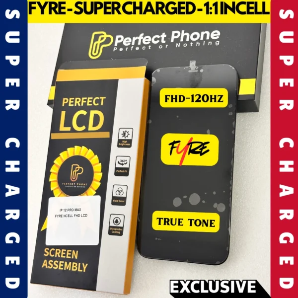 iPhone 12 pro Max lcd screen Replacement-Fyre-Super Charged FHD Incell