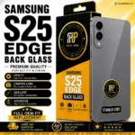 Samsung Galaxy S25 Edge Back Glass OEM Fit Grey - Perfect Phone