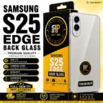 Samsung Galaxy S25 Edge Back Glass OEM Fit Silver - Perfect Phone