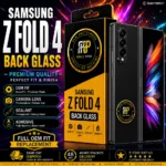 Samsung Galaxy Z Fold 4 Back Glass OEM Fit Black - Perfect Phone