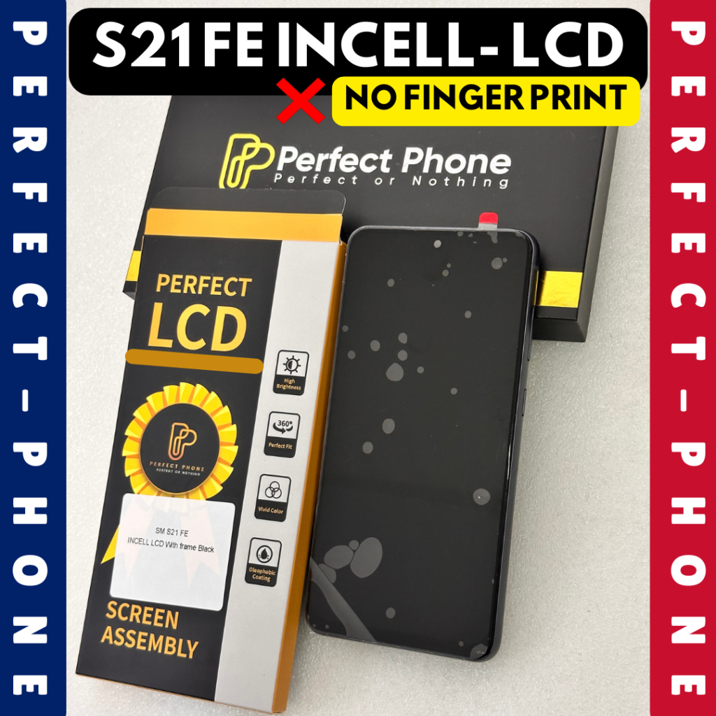 Samsung Galaxy S21 FE G990B LCD Screen Replacement Incell Display with frame