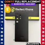 Samsung Galaxy S25 Ultra Back Glass Camera Lens OEM Fit With Adhesive Black - Perfect Phone