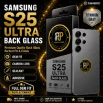 Samsung Galaxy S25 Ultra Back Glass Camera Lens OEM Fit With Adhesive Grey - Perfect Phone