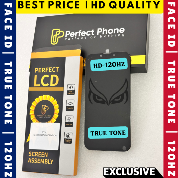 iPhone 14 HD LCD Screen Replacement-KnockOut-Incell