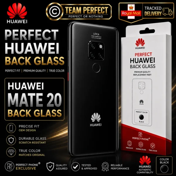 Huawei-Mate-20-Back-Glass-OEM-Fit-Black