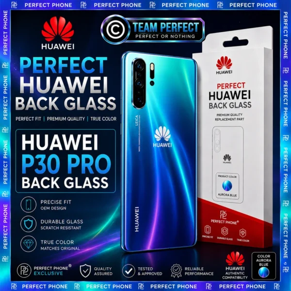 Huawei-P30-Pro-Back-Glass-OEM-Fit-Aurora Blue