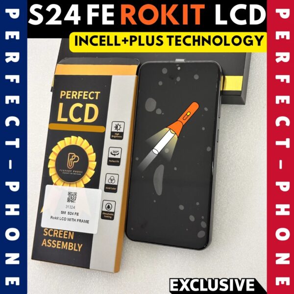 Samsung-S24-FE-INCELL-ROKIT-LCD-With-Frame