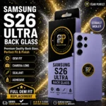 Samsung S26 Ultra Back Glass OEM Fit With Adhesive Cobalt Violet - Perfect Phone