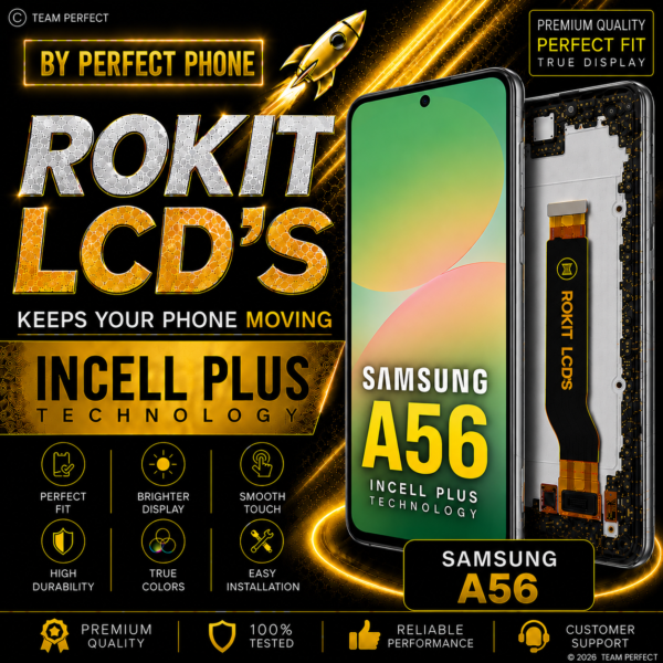 Samsung-Galaxy-A56-INCELL-ROKIT-LCD-Screen-With-Frame
