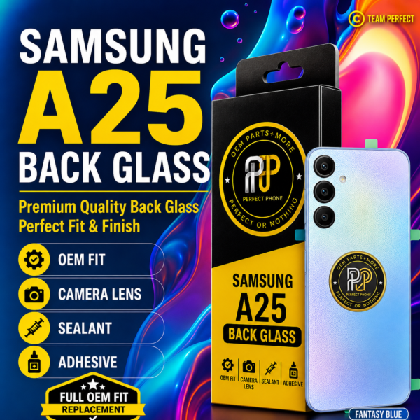 Samsung-A25-Back-Glass-OEM-Fit-Fantasy Blue