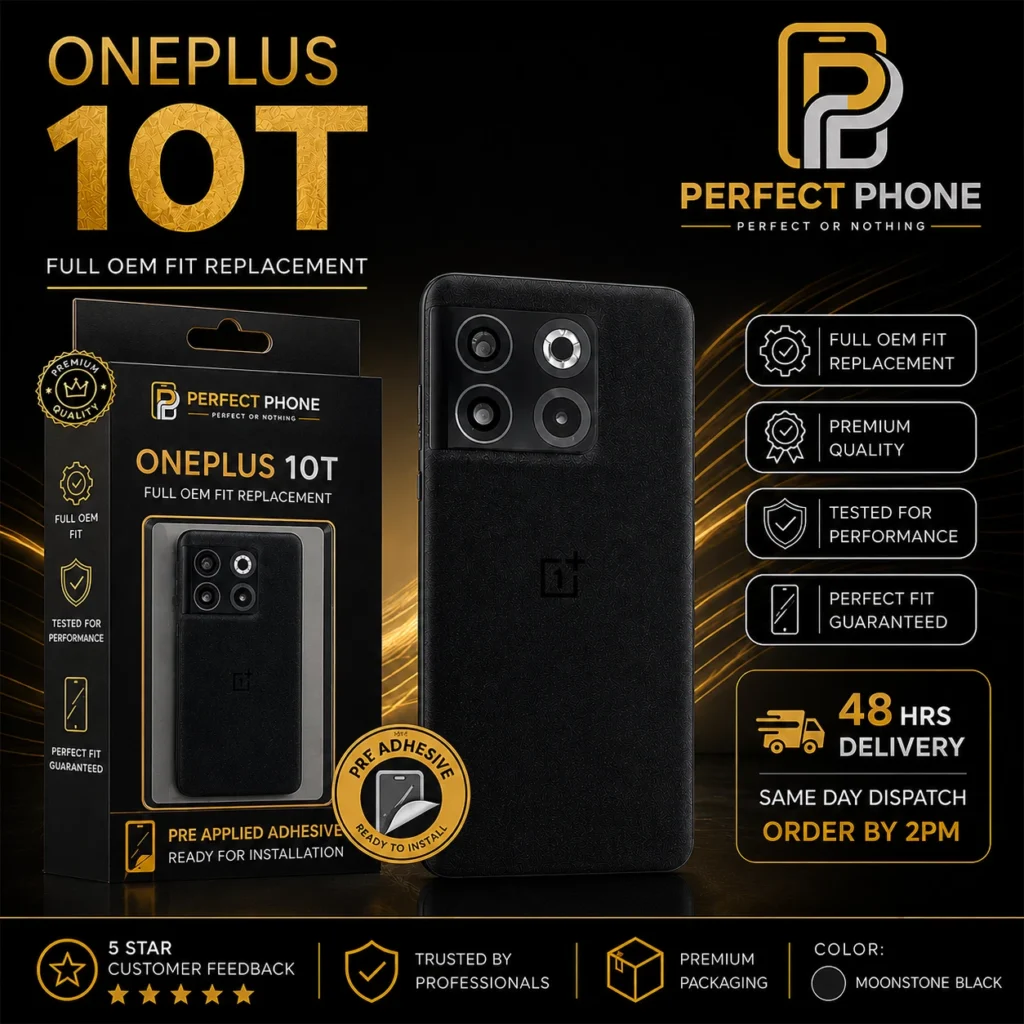 OnePlus-10T-Back-Glass-OEM-Fit-Moonstone Black