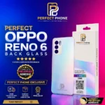 Oppo Reno 6 Back Glass OEM Fit With Camera Lens Aurora - Perfect Phone
