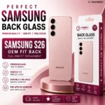 Samsung Galaxy S26 OEM Back Glass Battery Cover With Camera Lens Gold - Perfect Phone