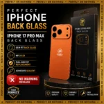 iPhone 17 Pro Max Back Glass With NFC OEM Fit Cosmic Orange - Perfect Phone