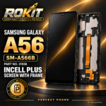 Samsung Galaxy A56 Incell LCD Screen Replacement with Frame – ROKIT (SM-A566B)