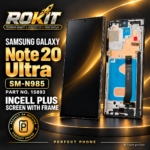 Samsung Galaxy Note 20 Ultra Incell LCD Screen Replacement with Frame – ROKIT (SM-N985)