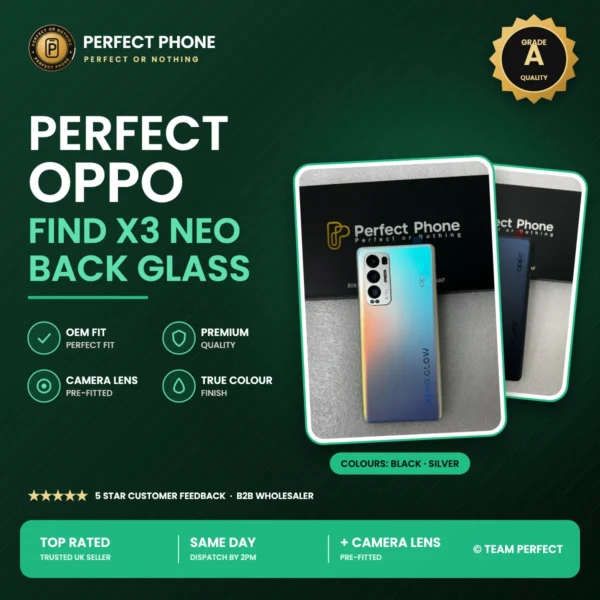 Oppo Find X3 Neo back glass