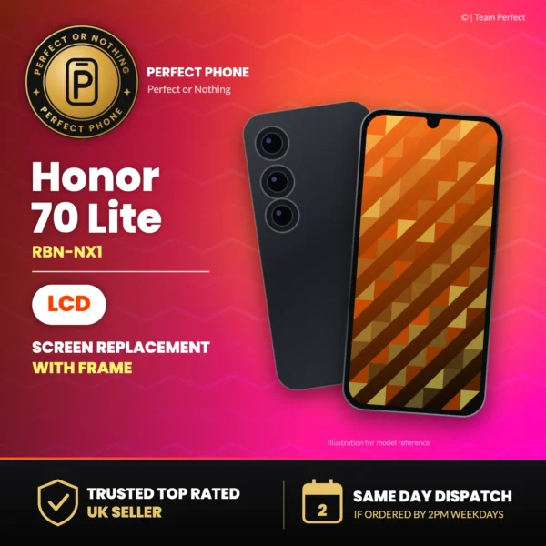Honor 70 Lite RBN-NX1 Replacement LCD With Frame
