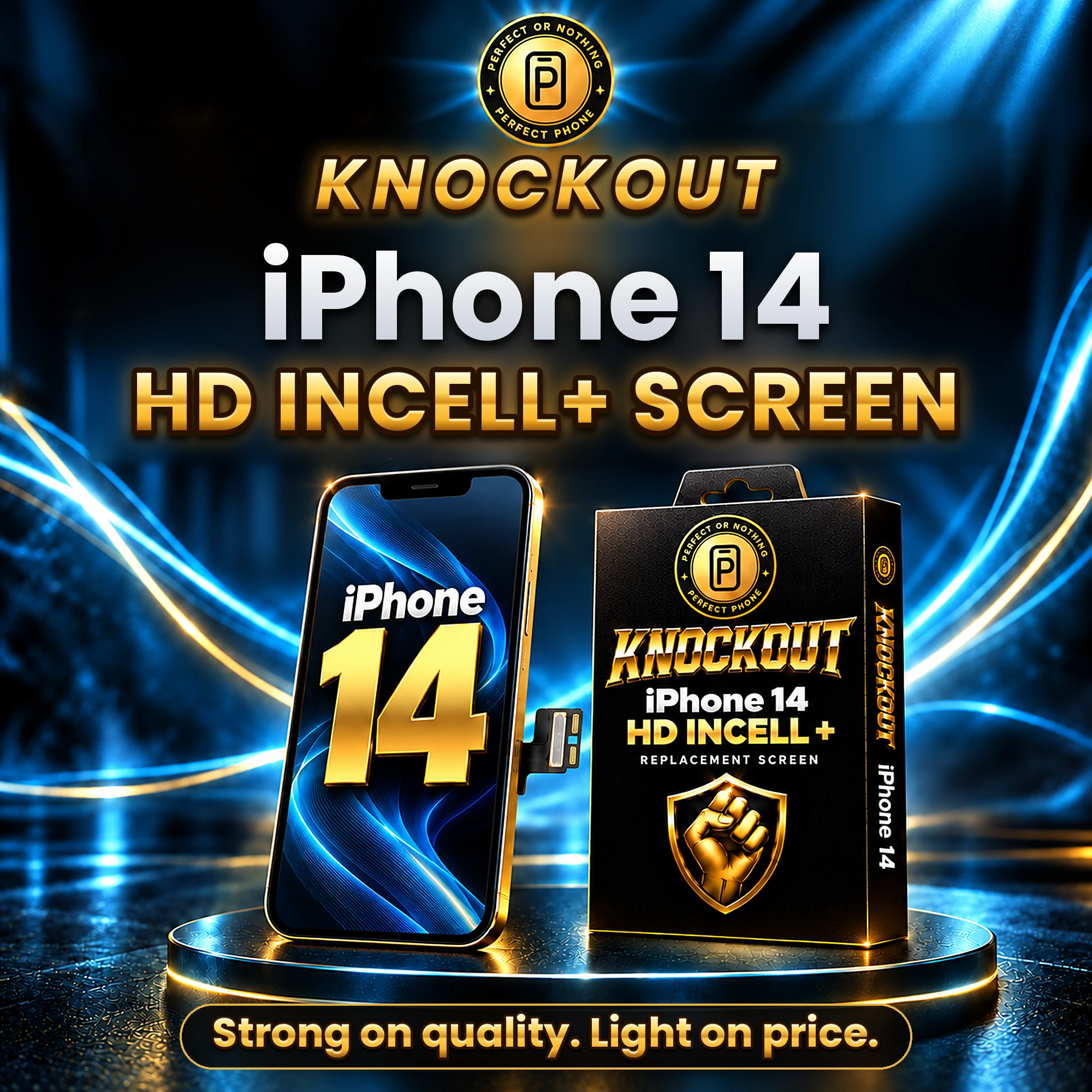 iPhone 14 Incell LCD Screen Replacement – KnockOut HD iPhone 14 Incell LCD Screen Replacement – KnockOut HD
