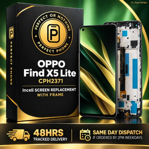 Oppo Find X5 Lite Incell LCD Screen Replacement with Frame (CPH2371)