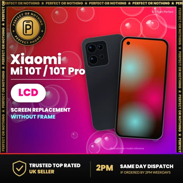 Xiaomi Mi 10T / 10T Pro LCD Screen Replacement without Frame